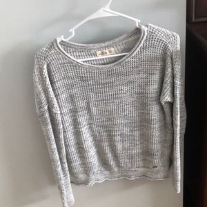 a long sleeve knitted sweater